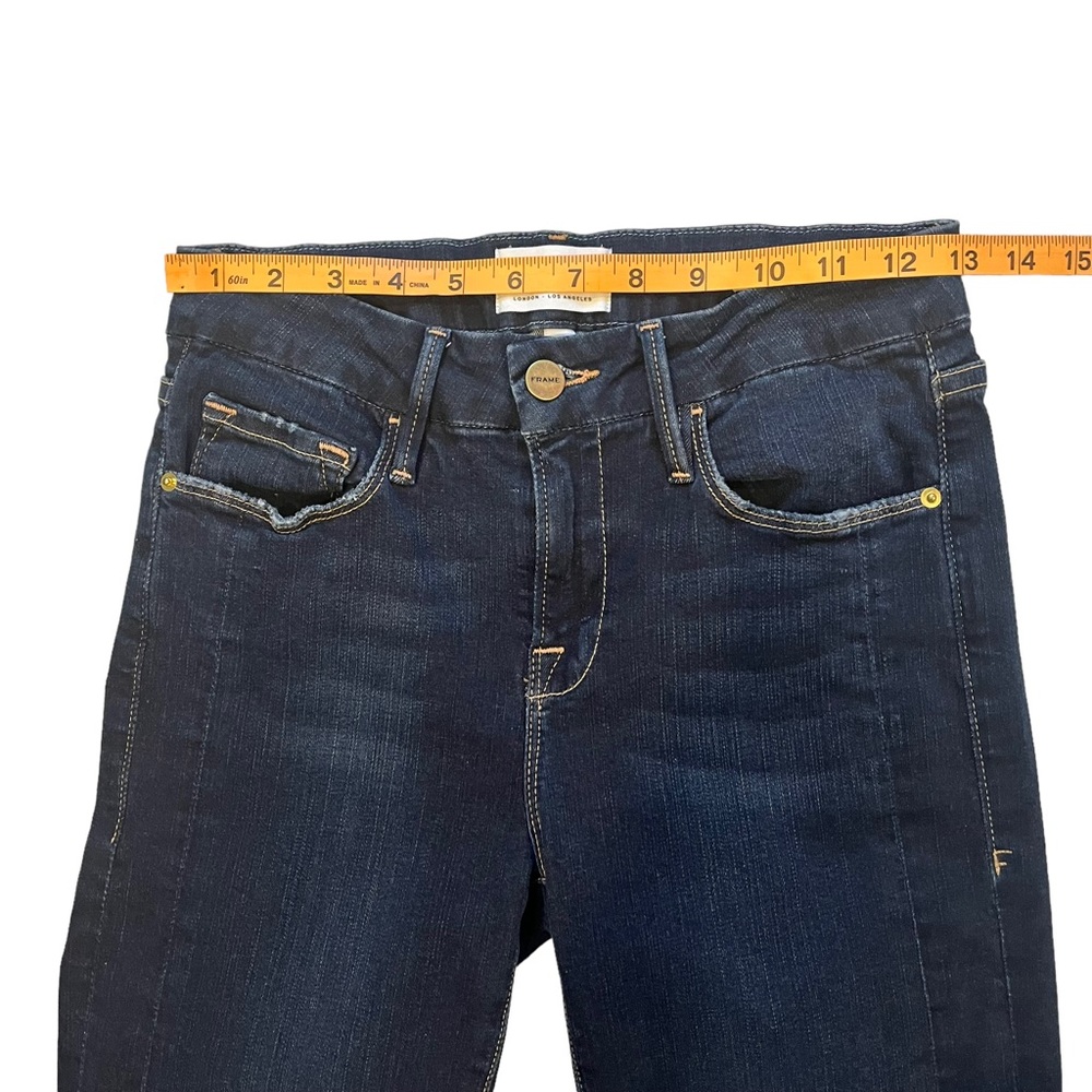Frame Le Crop Mini Boot Johnson Jeans Split Hem S… - image 8